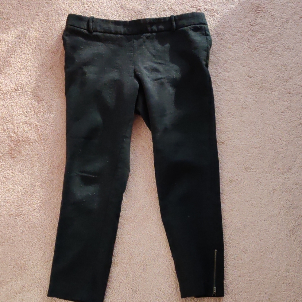 J crew dark gray wool pants